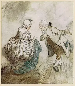 Charles Dickens Prints: A Christmas Carol, Mr Fezziwig's Dance Print