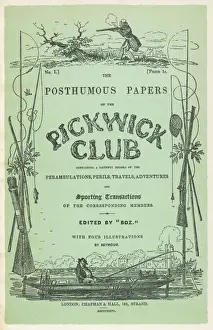 Charles Dickens Prints: Print of the Pickwick Papers Front Cover