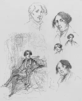 Charles Dickens Biography Images Prints: Dickens Samuel Sketches