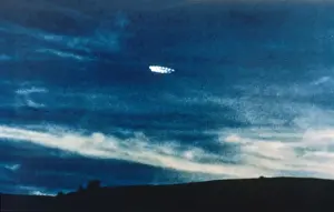 Ring of Lights UFO Print, Timaru, New Zealand