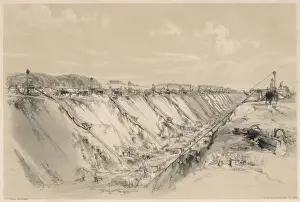 19th Century Transport Prints: Digging a Rail Cutting