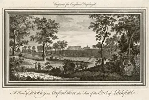 Oxfordshire History Prints: DITCHLEY