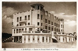 Djidjelli, Algeria - Casino and Grand Hotel de la Plage Djidjelli, Algeria - Casino and Grand Hotel de la Plage