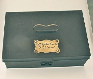 Document box of Cpt Rupert Wyndham Lewis, MC Document box of Cpt Rupert Wyndham Lewis, MC