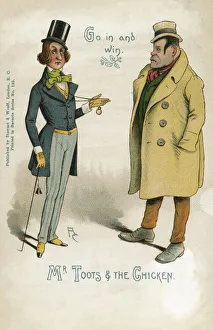 Dombey & Son - Carles Dickens - Mr Toots and the Chicken Dombey & Son - Carles Dickens - Mr Toots and the Chicken
