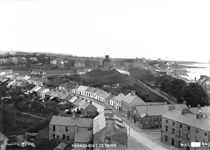 Early 20th Century Panoramic Print of Donaghadee, Co. Down