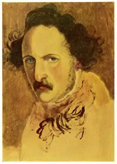 Prints of GAETANO DONIZETTI Italian opera composer Opera Prints: GAETANO DONIZETTI Print