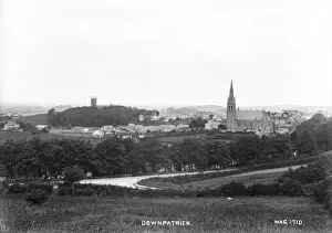 Downpatrick Panoramic Print, Early 1900s