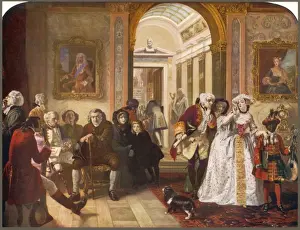 18th Century Art Prints: Dr Johnson / Chesterfield