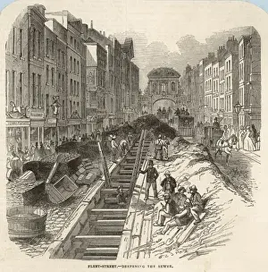 Fleet Street Sewer Print