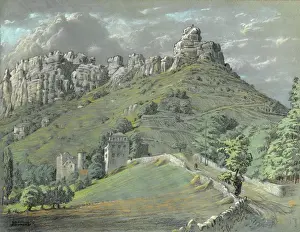 Mountainous Scenic Views Prints: Dramatic landscape