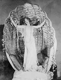 Draped Venus Print, Early 1930s Hollywood Glamour