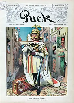 Prints of The dreaded guest Politic Prints: The Deterred Guest, 1905 Print