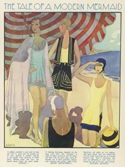 Vintage Beachwear Prints: Dressed for the Beach