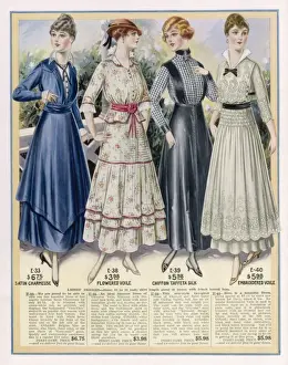Ladies Dresses Print 1916