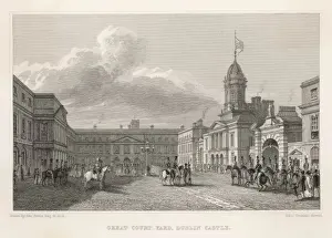 Dublin Castle Print: The Great Courtyard