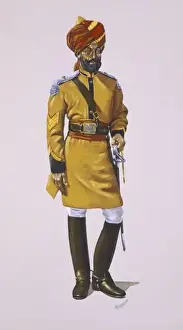 Malcolm Greensmith Painting Prints: Duffadar (Sergeant) of The First Bengal Lancers