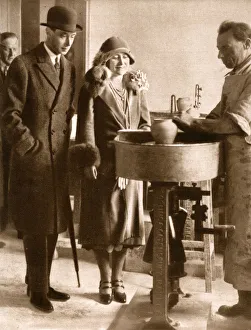 Duke and Duchess of York - Ashtead Potteries, Surrey Duke and Duchess of York - Ashtead Potteries, Surrey
