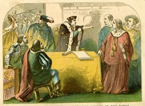 Duke of Gloucester charges council in Tower with treason Duke of Gloucester charges council in Tower with treason