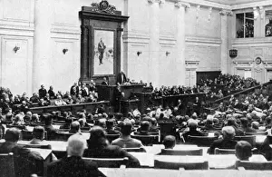 Russia Historical Events Prints: Duma Reassembles - 1