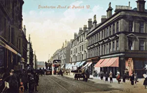 Dumbarton Road, Partick looking West - Glasgow Dumbarton Road, Partick looking West - Glasgow