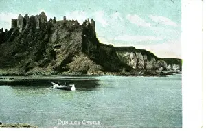 Dunluce Castle Print, Northern Ireland, 1900s