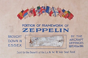 Duralium from either the Zeppelin L32 or L33 Duralium from either the Zeppelin L32 or L33