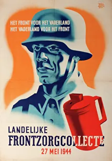 Dutch poster advertising a National Collection Dutch poster advertising a National Collection