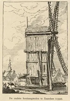 Traditional Dutch Windmills Prints: Dutch Windmill