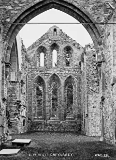 Northern Ireland Church Architecture Prints: E Window, Greyabbey