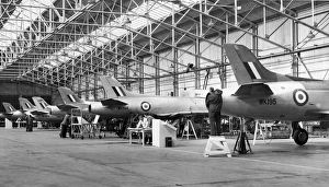 Early Supermarine Swifts on the production line Early Supermarine Swifts on the production line