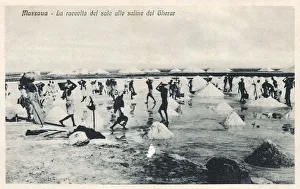 East Africa - Eritrea - Massawa - Salt Flats at Gherar East Africa - Eritrea - Massawa - Salt Flats at Gherar