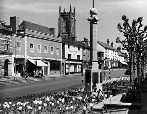 Village Prints: East Grinstead High Street Print, 1950s
