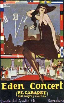 Eden Concert (El Cabaret), Barcelona, Spain Date: early 20th century Eden Concert (El Cabaret), Barcelona, Spain Date: early 20th century