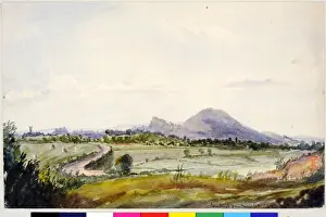 Irish Artist In Scotland Prints: Edinburgh from Braid Hills