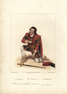 Edmund Kean in Richard III, 1822 Edmund Kean in Richard III, 1822