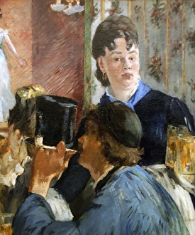 Edouard Manet (1832-1883). French painter. The Beer Maid, 18 Edouard Manet (1832-1883). French painter. The Beer Maid, 18