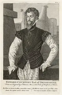 16th Century Statesman Prints: Edward Earl Devonshire