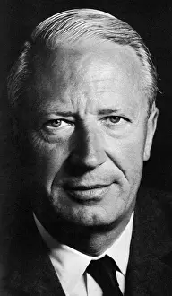 Edward Heath Prime Minister Print 1971