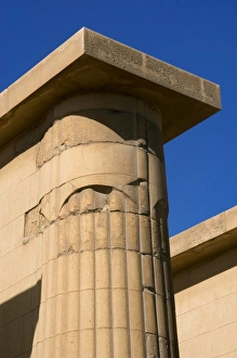 Egypt. Saqqara. Djosers complex. Colonnade acces. Detail Egypt. Saqqara. Djosers complex. Colonnade acces. Detail