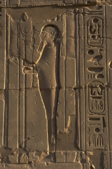 Egyptian Art. Karnak. The god Ptah. Relief Egyptian Art. Karnak. The god Ptah. Relief