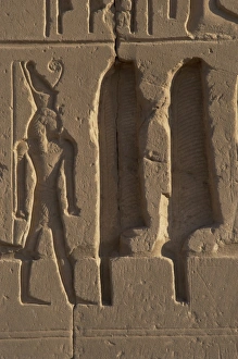 Egyptian Art. Karnak. Relief with two rushes Egyptian Art. Karnak. Relief with two rushes