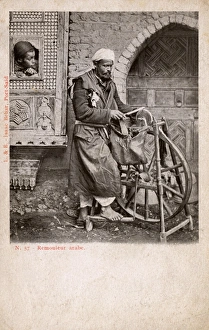 Egyptian street knife grinder - Port Said Egyptian street knife grinder - Port Said