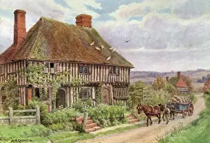 Ellen Terry's Small Hythe Home Print, Kent 1912