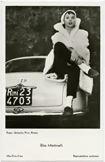 Classic Film Entertainment News Prints: Elsa Martinelli
