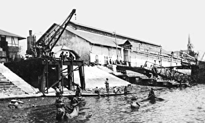 Embarkation point, Dar es Salaam, East Africa, WW1 Embarkation point, Dar es Salaam, East Africa, WW1