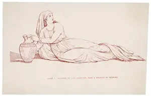 Emma Hamilton Print: A Lady in One of Her Attitudes
