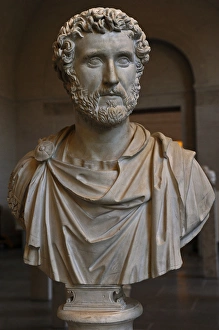 Emperor Antonius Pius (138-161 AD). Bust Emperor Antonius Pius (138-161 AD). Bust