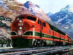 The Empire Builder Print, Late 1930s