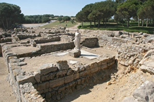 Emporium. 570 BC. Asclepius, god of medicin. Neapolis Emporium. 570 BC. Asclepius, god of medicin. Neapolis